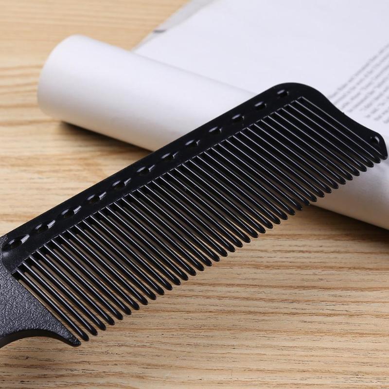 Professionele Salon Kammen Anti-statische Plastic Hars Kam Mannen Vrouwen Haar Styling Platte Kammen Kappers Hair Styling Tools