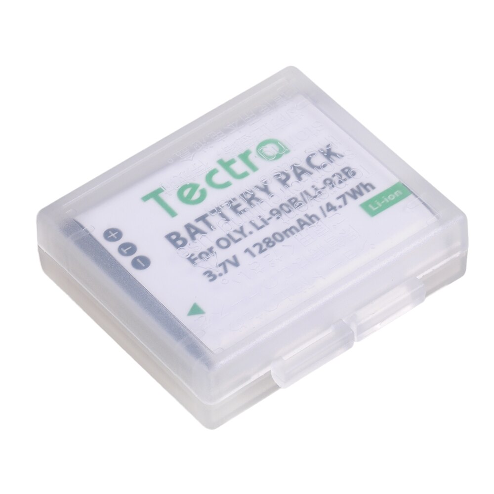 3.7V 1280mAh Li-90B Li 90B Li-92B pour batterie d'appareil photo Li92B Li90B pour Olympus Tough TG-1 TG-2 TG-3 TG-4 TG5 TG6 SH50 iHS SH60