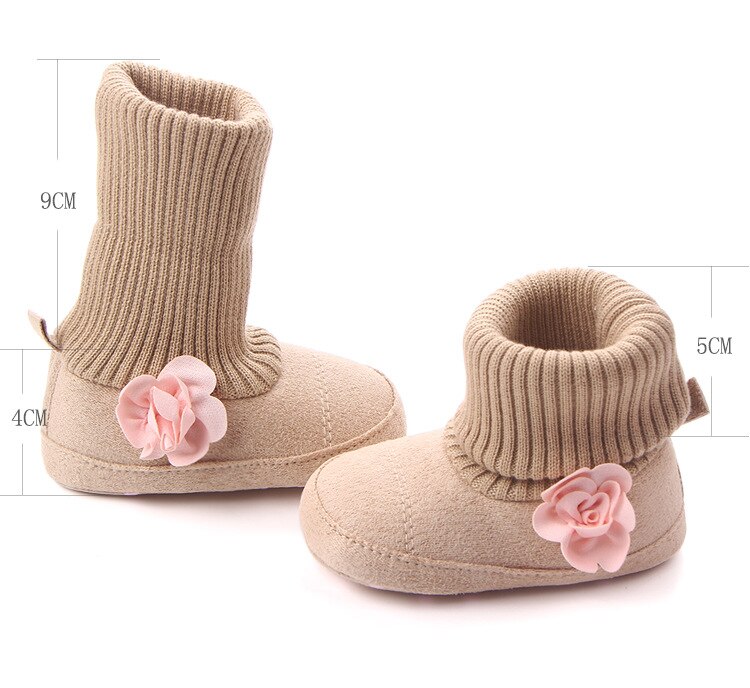 Bottes -né tendance pour filles | Chaussures de princesse pour -né, chaussons de pour bambins, Buty avec fleurs roses, de douche