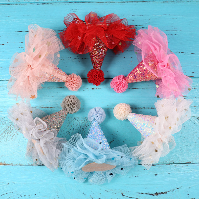 Diademas DE CORONA DE Princesa para niña, diademas de encaje brillante, accesorios para el cabello para niña, sombrero de de cumpleaños, decoración