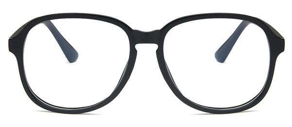 Transparent Glasses Optical Glasses Frames For Women Men Eyeglasses Clear Eyewear Frame Spectacle: black