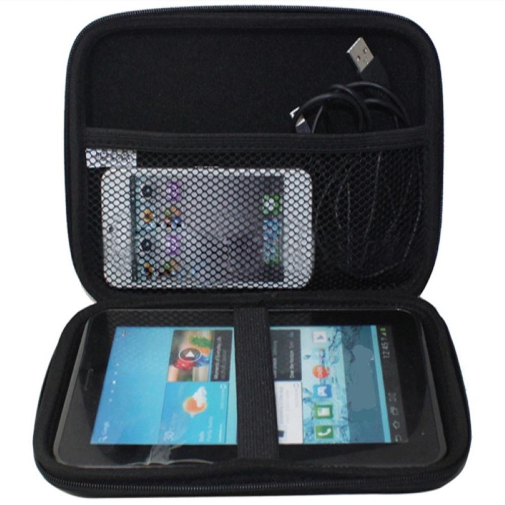 2Pcs Portable 2.5Inch Hard Disk Storage Bag Zipper Pouch USB Cable Organizer