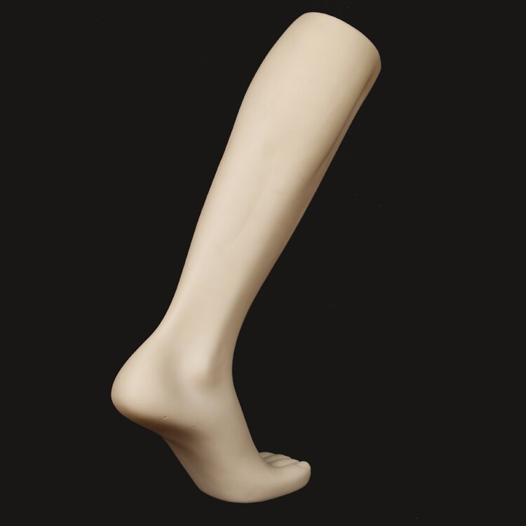 Moule à pied Mannequin pour chaussettes longues, , pour exposer des chaussures, chaussettes de football, modèle en plastique