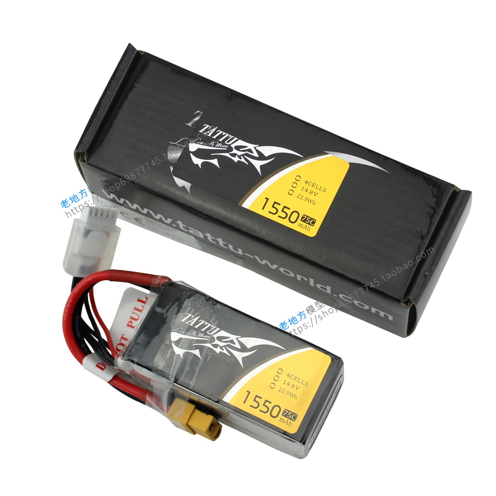 ACE TATTU 2S 3S 4S 450 1300 1550 1800 mah 45C 75C 95C 100C for RC Model Airplane