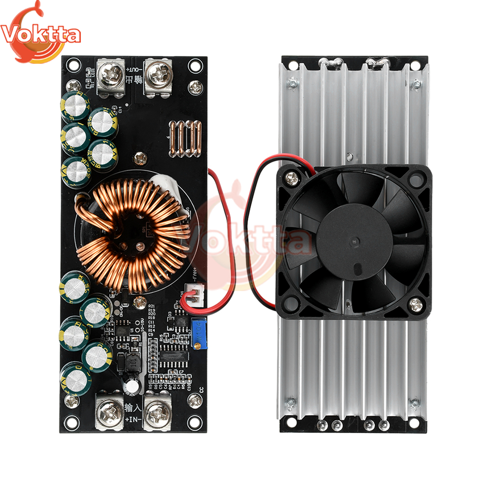1500W 50A 1200W 30A DC-DC Buck Converter Step Down Voedingsmodule 15V-90V naar 2.5V-72V Buck Adapter Spanningsregelaar