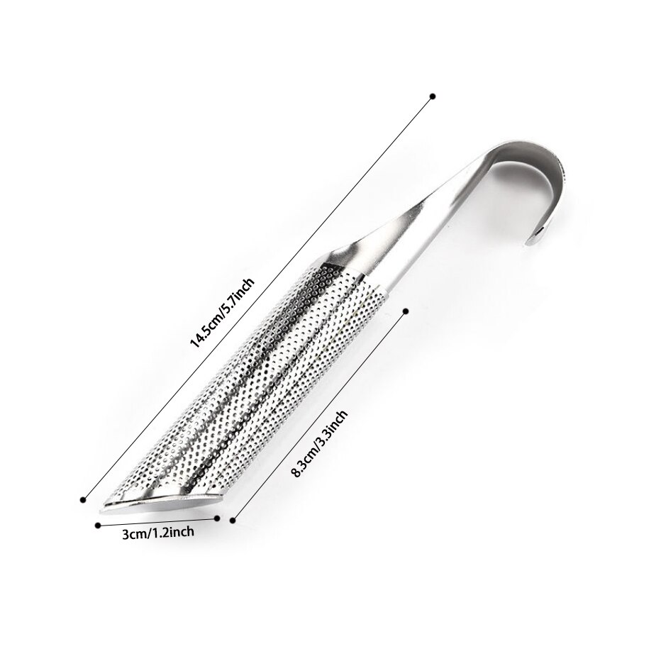 Basedidea te si røgrør form te infuser rustfrit stål hængende te filter rør produkt: te rør