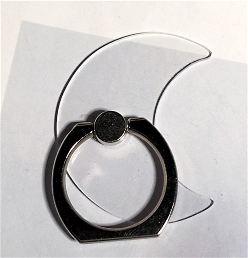 UVR Trasparente Fiore canna Orso Anello di Barretta Labbra MoonPhone Del Supporto Del Basamento Del Telefono mobile Del Supporto Del Basamento per il iPhone Huawei Tutto il Telefono: G