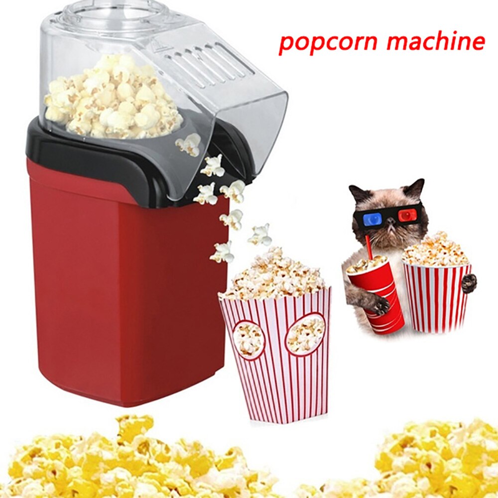 Thuis Air Popcorn Popper Maker Magnetron Machine Heerlijke &amp; Gezond Idee Voor Kinderen Home-Made Diy popcorn Film Snack
