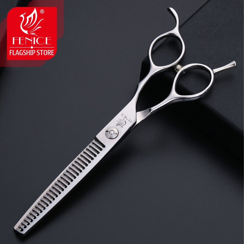 Fenice 6.5 inch Pets Grooming Thinning Scissors Dogs Puppy Hair Styling Cutting Shears