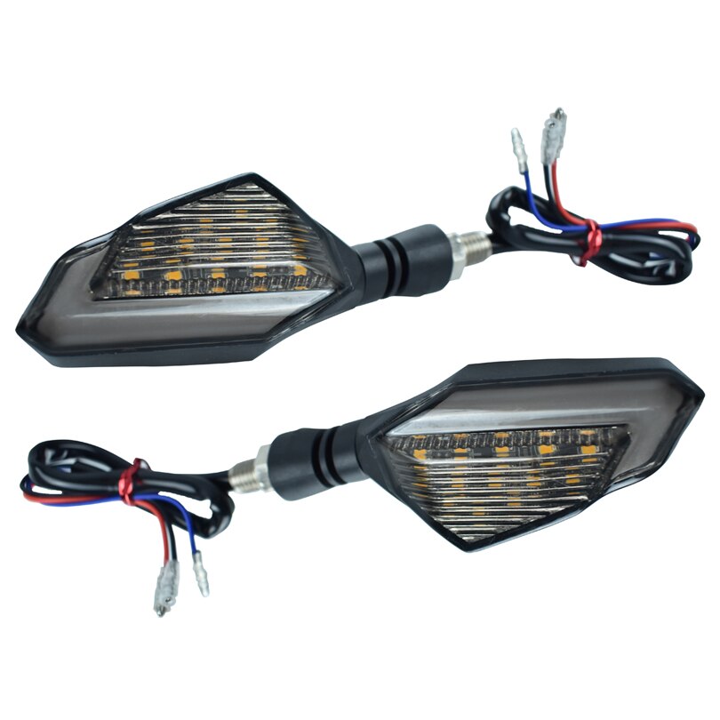 CHCYCLE Fließende Blinker Motorrad LED Blinker Motorrad Blinker Licht DRL Anzeige Licht Bremse Lampe Wasserdicht Vorne Hinten