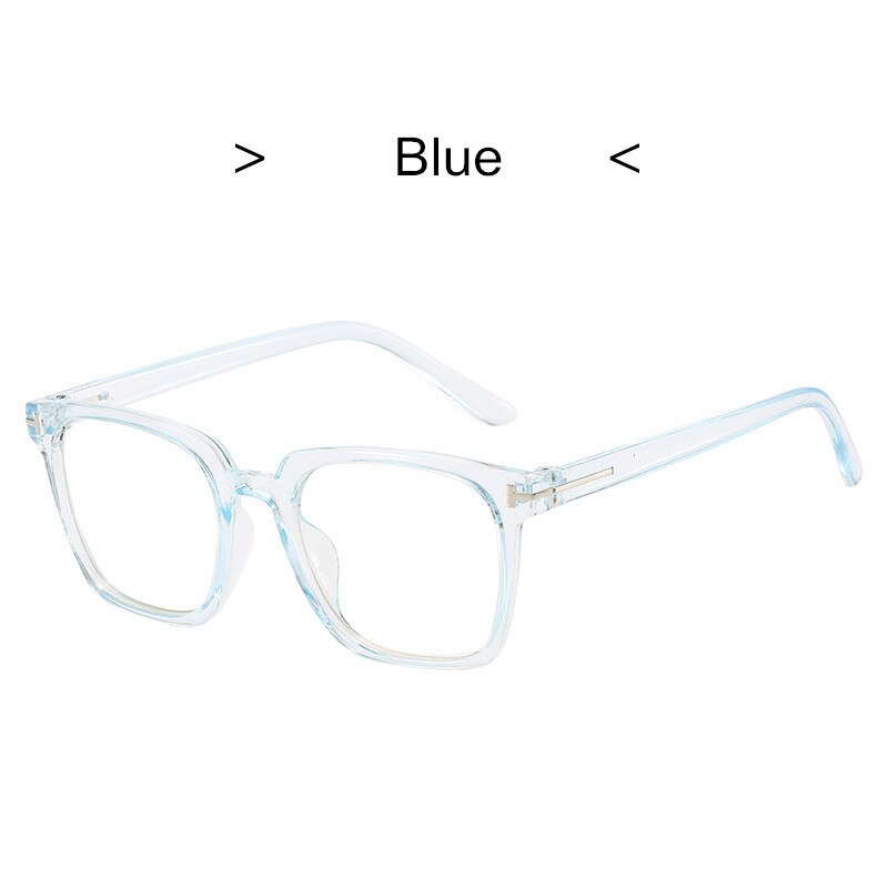 Kottdo blått ljus blockerar receptbelagda fotokromatiska glasögon män optiska glasögon ram närsynthet progressiva glasögon: Blå