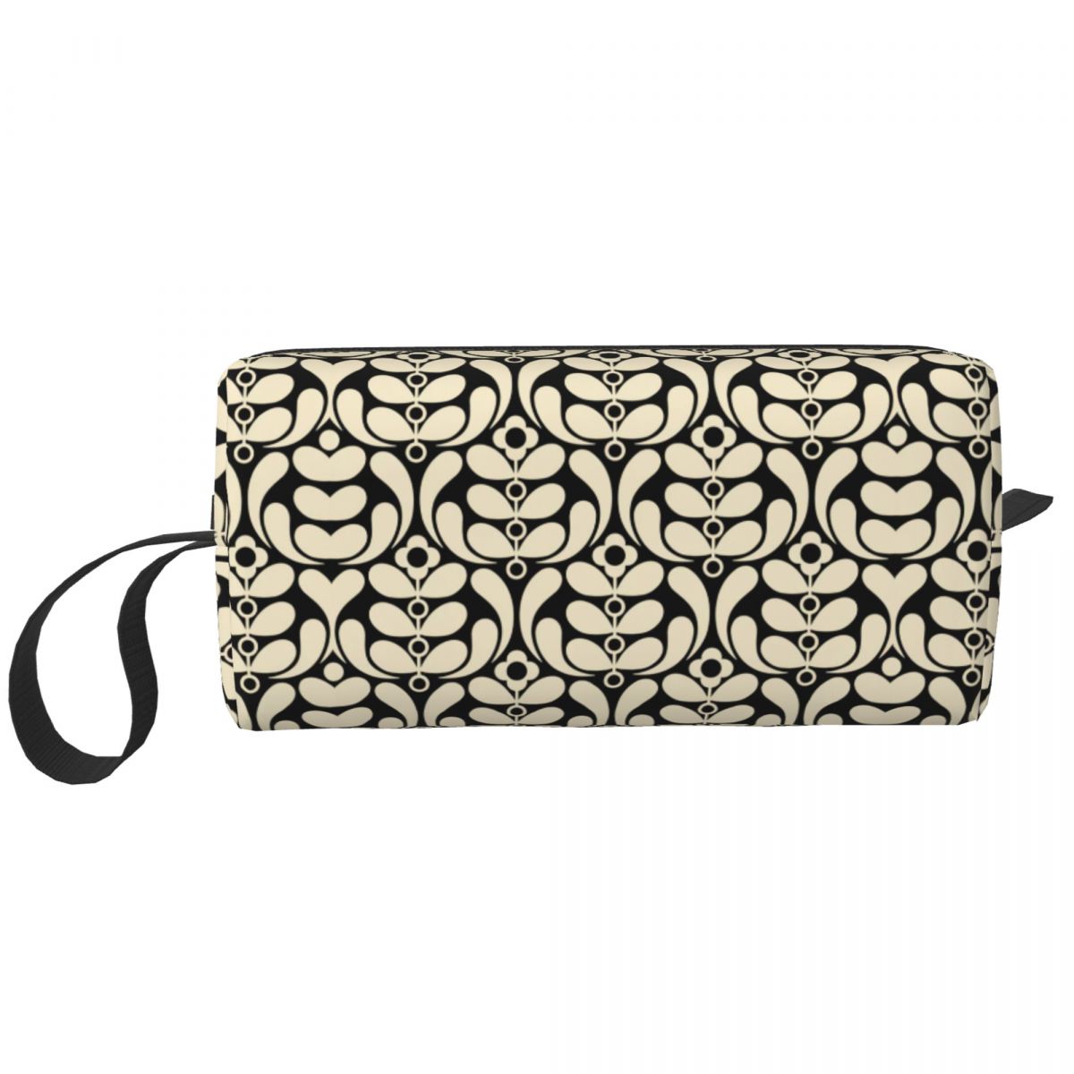 Custom Cute Home Orla Kiely Travel Toiletry Bag for Women Cosmetic Makeup Bag Beauty Storage Bags Dopp Kit Case Box: MULTI