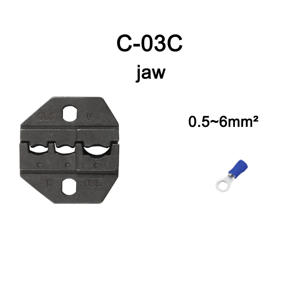 C04WFL C05H C02 C03B C03C C03D C04WF C02H C02H1 Die Sets for C CRIMPING PILER die sets plier modules jaws: C03C