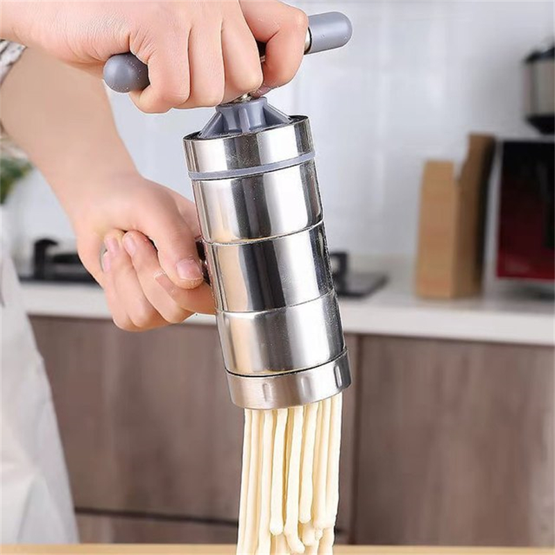 Spaghetti Kitchen Utensils Stainless Steel Household Small Manual Pasta Machine Hand Pressure Noodle Press Noodle Machine