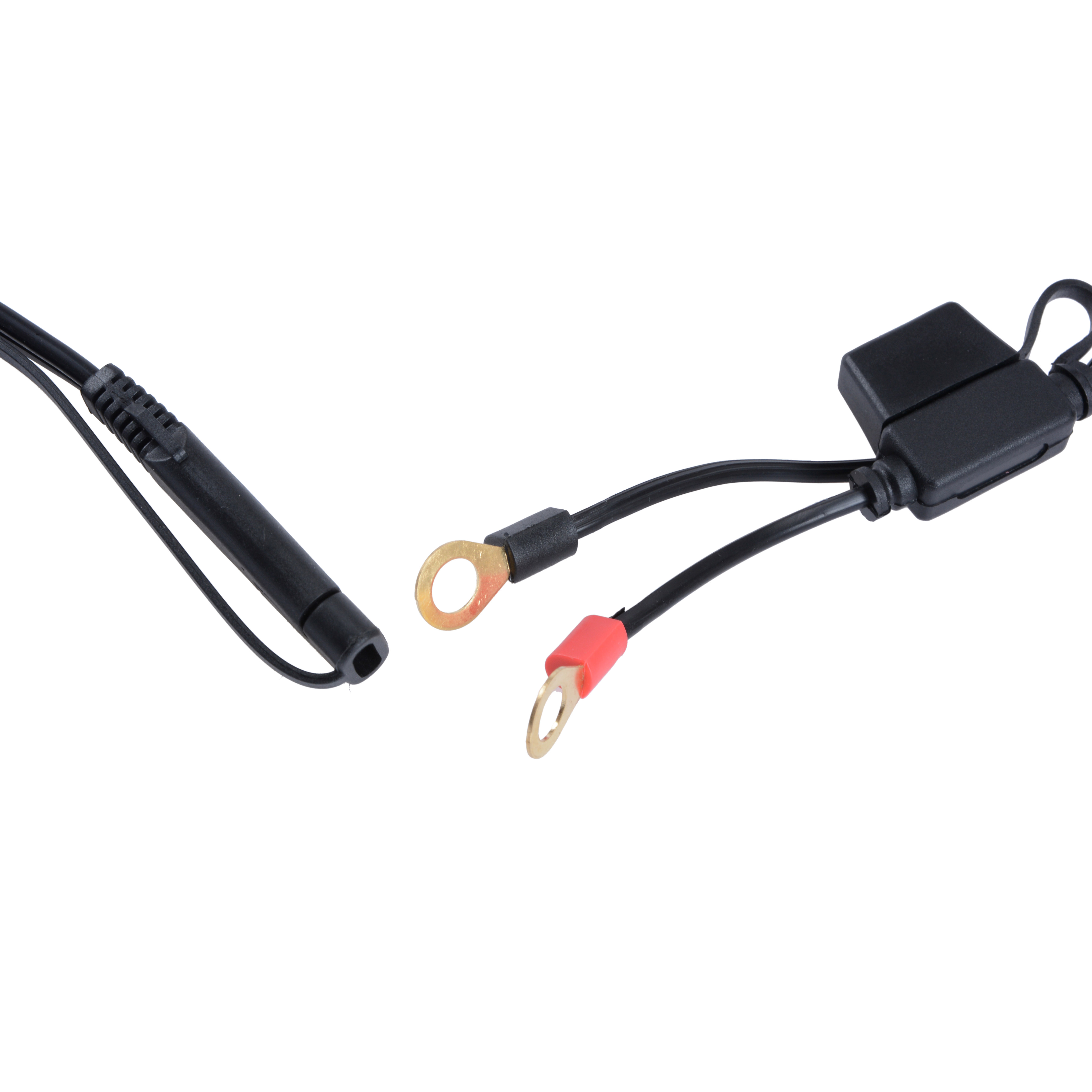 12V-24V Motorcycle Battery Charger Terminal To SAE Quick Disconnect Cable Connector 10A