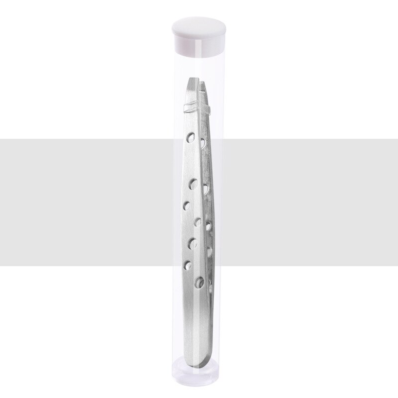 1PC Eyebrow Tweezers Eyelash Extension Sticker Volume Tweezers Bulk Accessories Stainless Steel Lash Tweezer Makeup Tools: With tube6