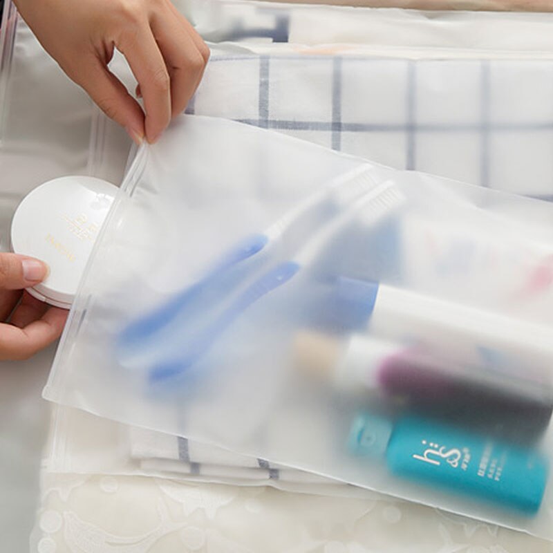 Eva reseförseglingspåse kläder klassificering transparent vattentät tvättpåse kosmetikapåse