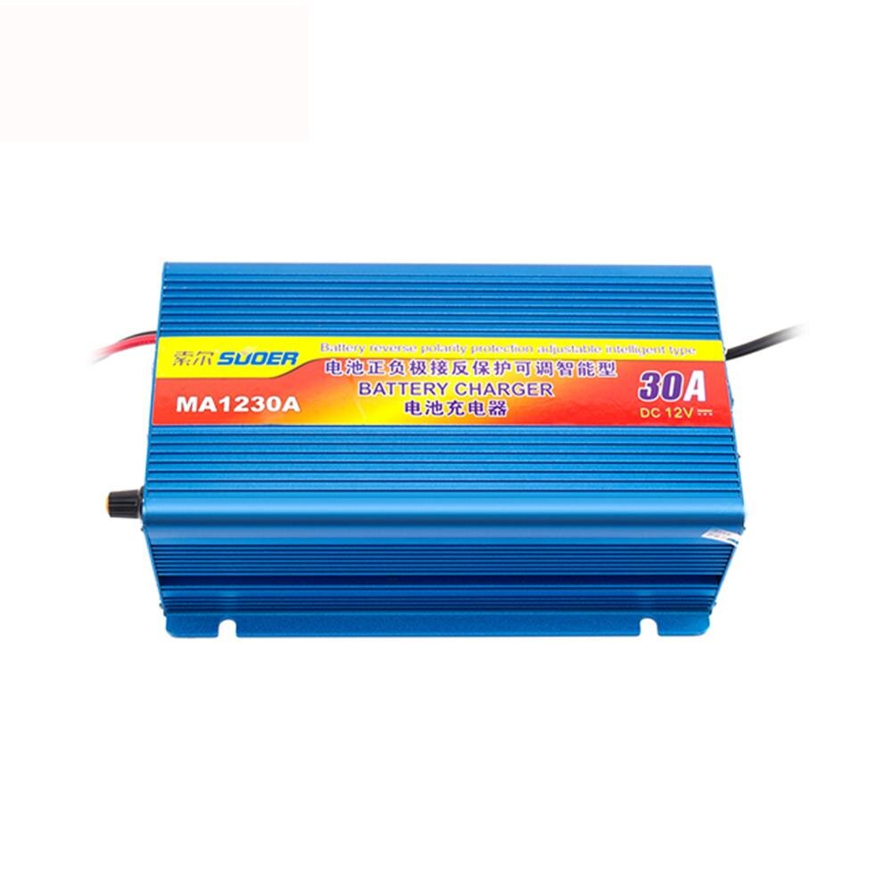MA-1230A Solar Car Battery Charger for output 12V/30A, Input AC220V , Charger battery for 12A, 600AH battery