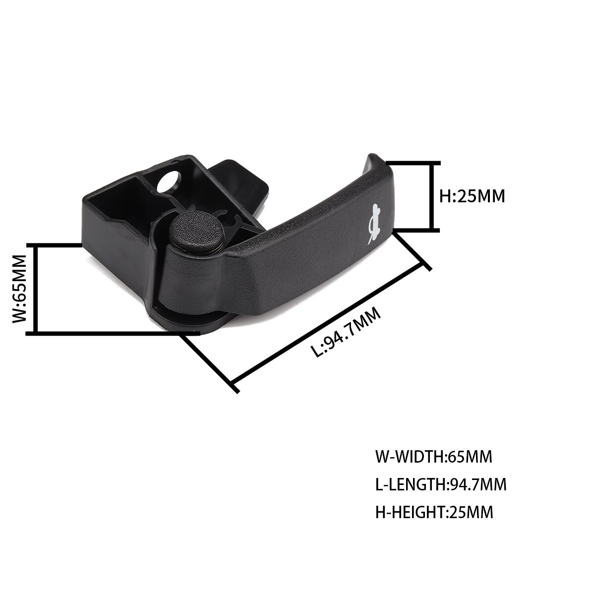 Auto Abdeckung Griff Vorderseite Abdeckung Griff Kapuze verriegeln Griff Für CHEVROLET GMC OE:15741109 + Toolkit