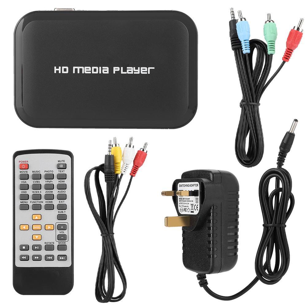 1080P Multimedia-Player Full HD Media Player AV VGA HDMI Schnittstellen für Ausstellung Hallen Hotels Werbung Unternehmen: UK