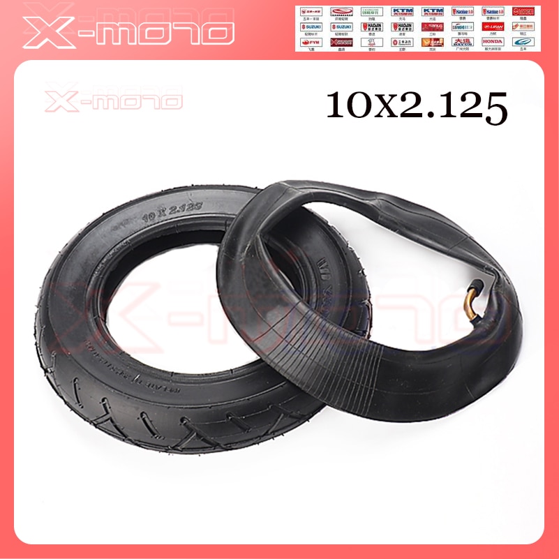 Hoverboard de equilibrio para patinete eléctrico, neumático de equilibrio inteligente de 10 pulgadas con tubo interno, 10x2.125