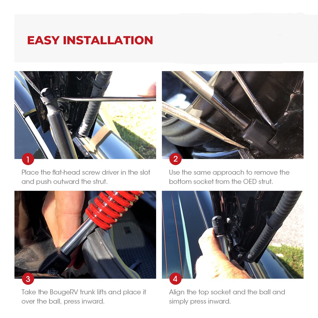 2 Stuks Auto Kofferbak Achterklep Lift Stutten Voor Tesla Model 3 Boot Gasveer Shock Ondersteuning Hydraulische Auto Staaf accessoires