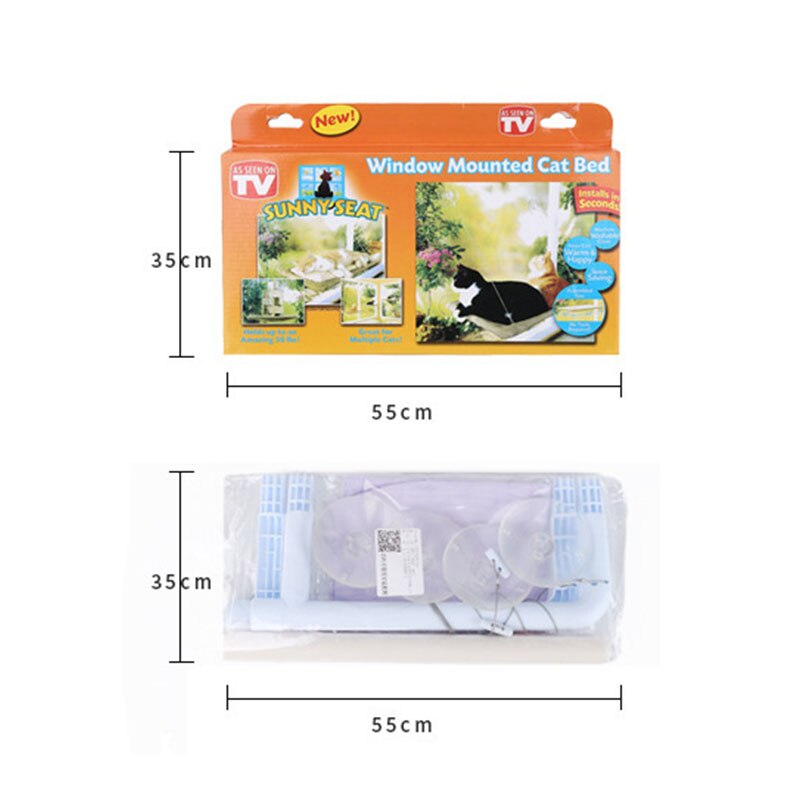 Leuke Huisdier Opknoping Bedden Lager Kat Zonnebaden Lounger Mount Huisdier Kat Hangmat Comfortabele Kat Huisdier Bed Plank Zetel Bedden