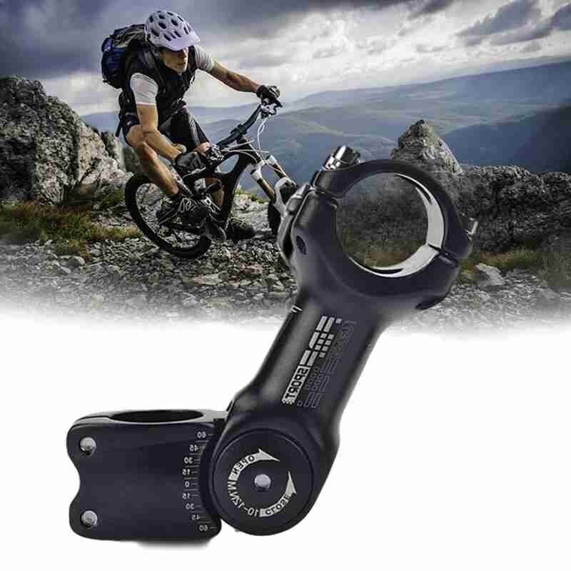 Mtb justerbar vinkel cykelstyr frempind stigerør aluminiumsgaffel frempind mountain front tilbehør alu cykel frempind højde tilpasse  v0 t 1