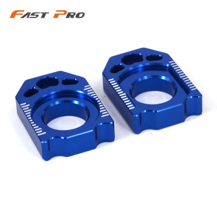 Motosiklet CNC arka zincir ayarlayıcı aks bloğu için YAMAHA YZ125 YZ250 YZ250F YZ450F YZ250X YZ250FX WR250F WR450F WR250R WR250X