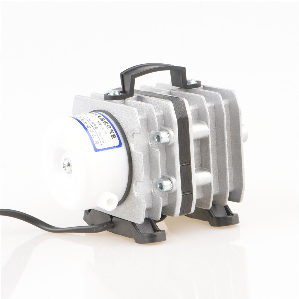 Electrical Magnetic Air Pump ACO-001 20W 20L Per Min With Water Pipe For Home Aquarium Fish Farming