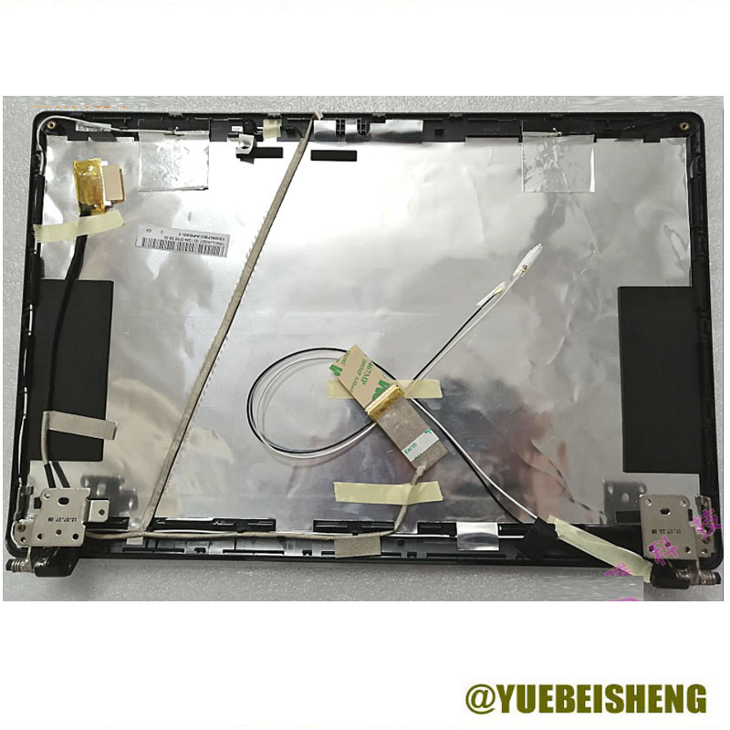 YUEBEISHENG Novo Para ASUS X54 X54H X54C K54 K54C A54 A54L K54L LCD back cover conjunto dobradiça 13N0-LJA0201