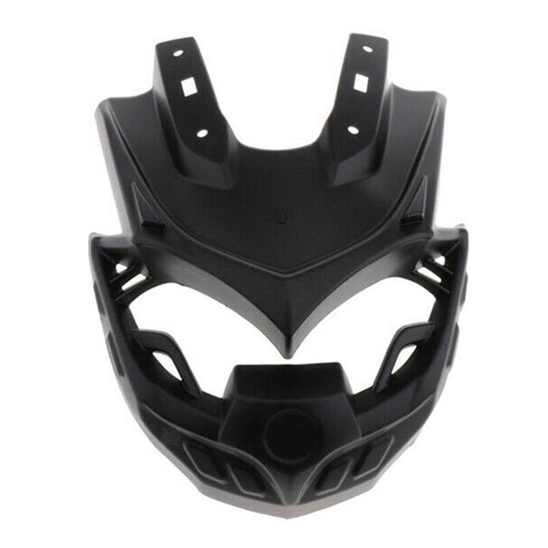 Masque de carénage de phare avant, couverture de capot pour Yamaha NMAX 155 NMAX155 –: Black