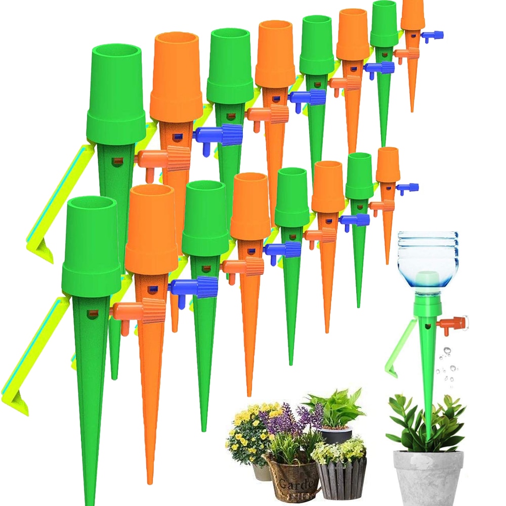 Automatic Drip Irrigation Watering System Dripper Spike Kits Garden Household Plant Flower Automatic Waterer Drippers Mist Tool