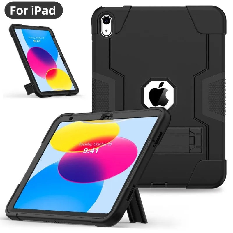 Para Apple IPad 11th Gen A16 2025 Funda con soporte de armadura Funda para IPad 10th 2024 Airbag protección a prueba de golpes carcasa soporte para tableta