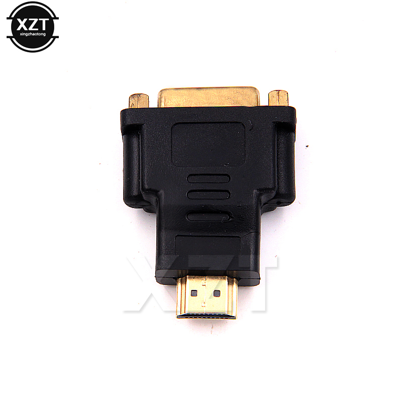 Dvi Adapter Converter Hdmi-Compatibel Male Naar Dvi 24 + 5 Vrouwelijke Converter Adapter 1080P Voor Hdtv projector Monitor