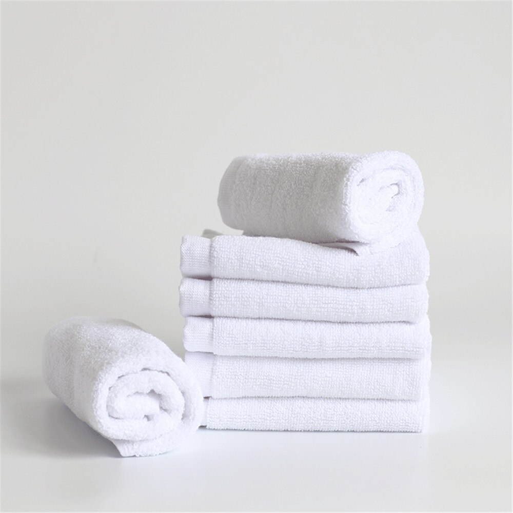2 STÜCKE Kleine Handtücher Reine Weiße Baumwolle Japanischen Stil Handtücher Für Küche Feste Gesicht Handtücher für Erwachsene Lager dusche