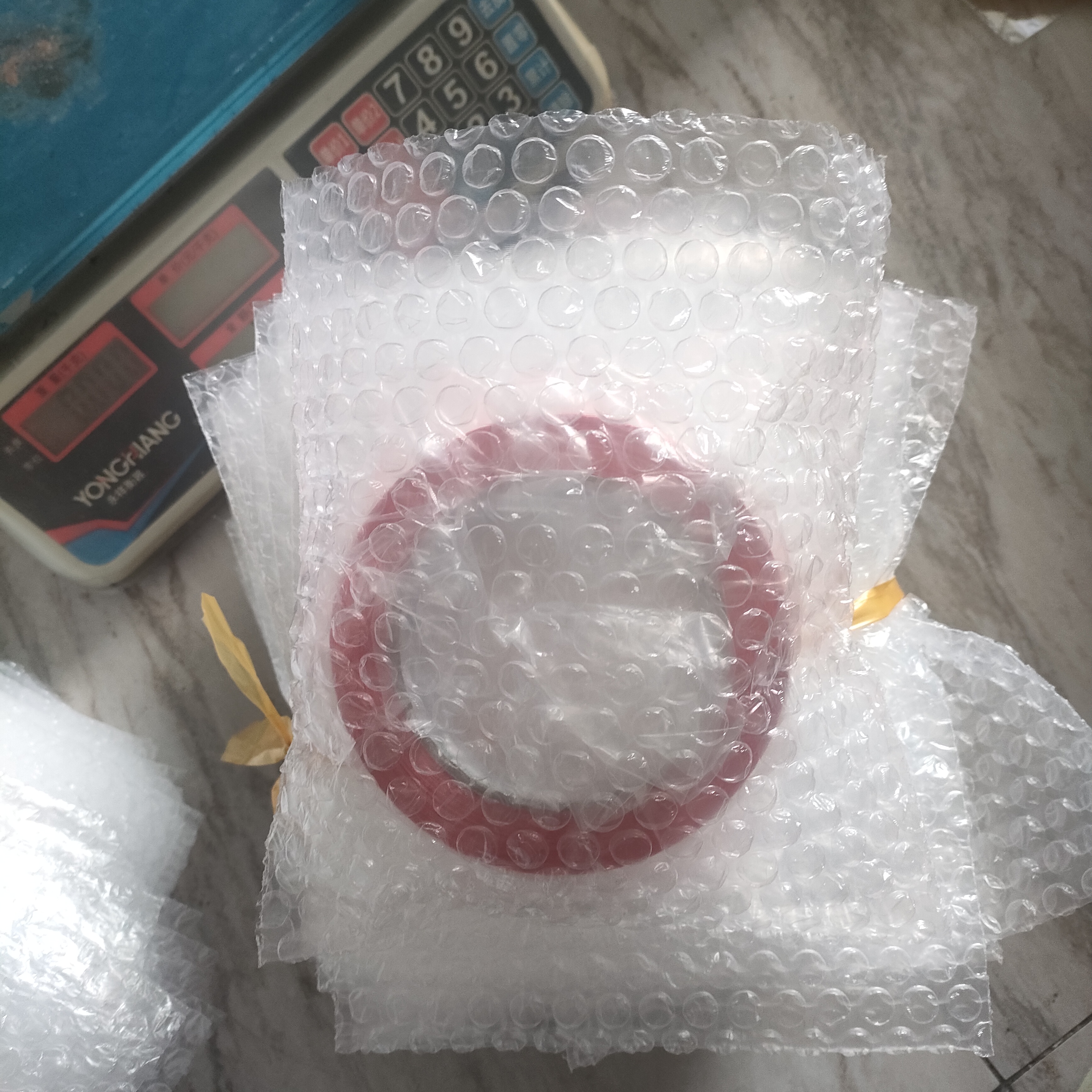 Bolsas de plástico para embalaje, envoltorio de burbujas blancas de polietileno transparente, a prueba de golpes, de doble película, 18x20cm, 100 Uds.