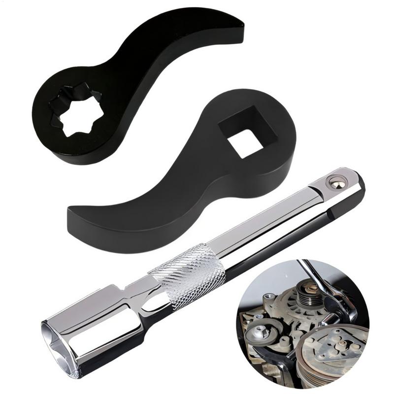 Brecheisen Schlüssel Adapter Engen Raum Schlüssel Krähe Bar Schlüssel Adapter Tragbare Hebeln Bar Werkzeug Brecheisen Adapter Kopf Werkzeug Für Auto Reparatur