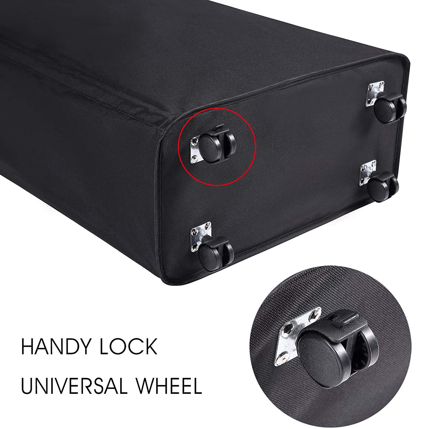 Slim Laundry Basket with Handle on Wheels Black Gray Beige Foldable Corner Storage Bins Waterproof Rolling Dirty Clothes Hamper