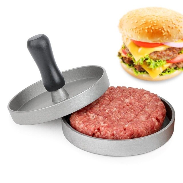 1pc gör-det- själv hamburgerpressbiffar maker form färsbiff kött hamburgerpress gör hamburgerbiffar hamburgare kök matlagningsverktyg elb 506
