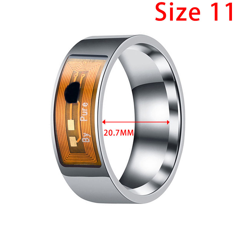 NFC Smart Ring Multifunctional Waterproof Intelligent Magic Smart Wear Finger Digital Ring For Android Windows NFC Mobile: 15