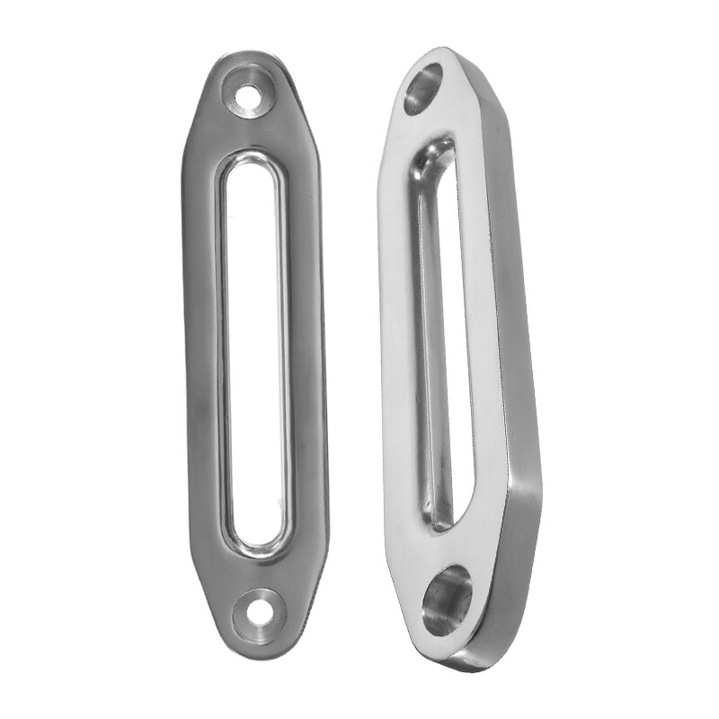 12000 lbs Winch Rope Guide Silver Hawse Aluminum Fairlead For Off Road 4WD