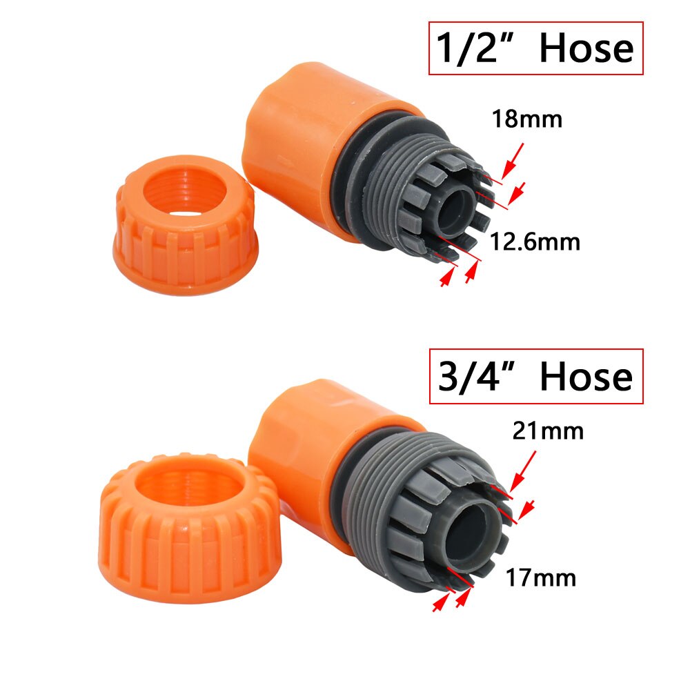 Aspersores rotativos de Metal para césped y jardín, rociador automático de 360 grados para granja, agua de riego con soporte de boquilla