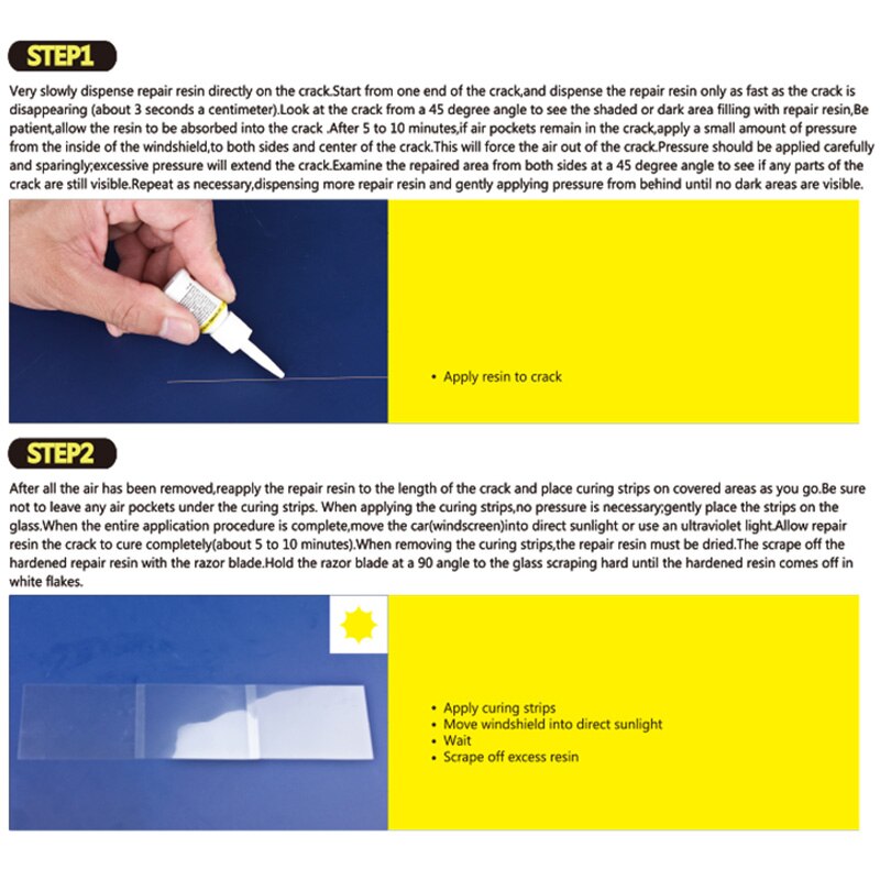 Herramienta de restauración de grietas para arañazos de cristal, Kit de resina para reparación de parabrisas de coche, bricolaje, herramientas para reparar ventanas y cristales, pegamento de curado