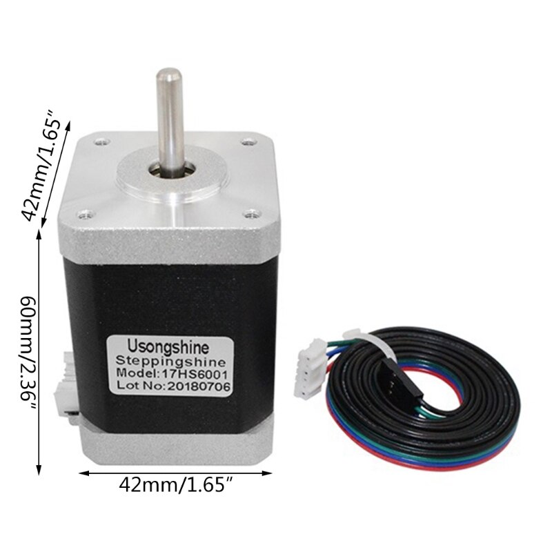 Nema 17 Stepper Motor Bipolar Step Motor for 3D Printer Machine Robotics
