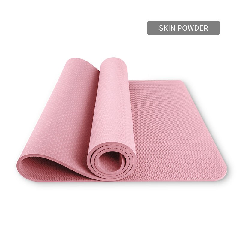 Yoga Mats Widened Thickened Thickness Non-slip 1830*610*6mm Pilates Home Exercises Gym Sports Extra Mat Tasteless Fitness Pad: sku3