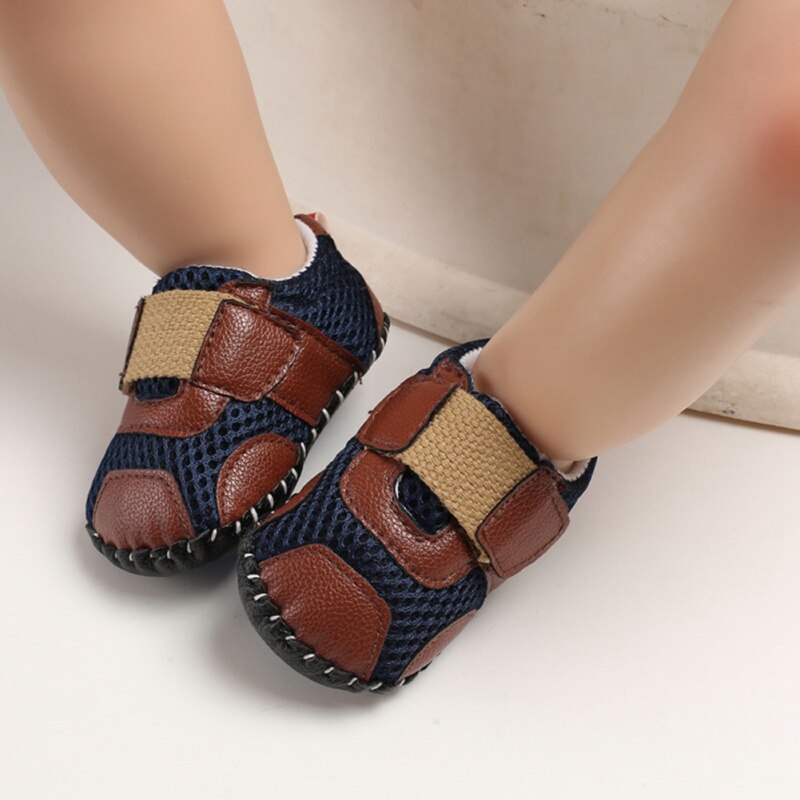 Pasgeboren jongens meisjes eerste loopstoeltjes kind prewalker kind zachte bodem antislip tennis 0-18 m canvas babyschoentjes