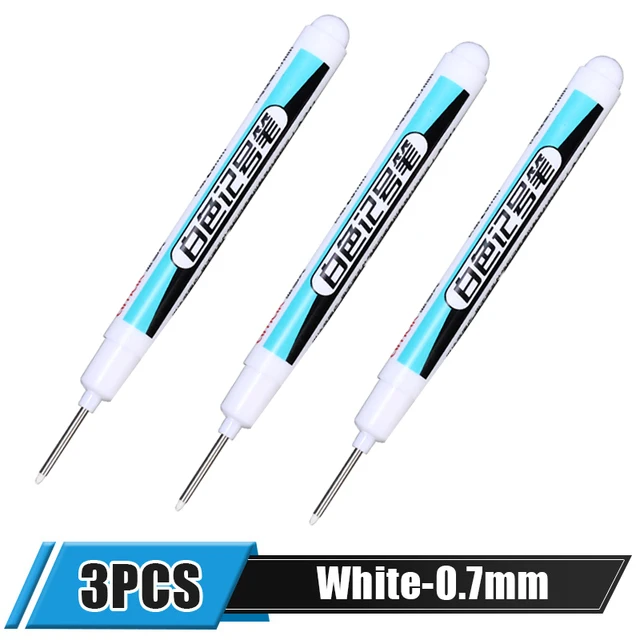 5/1Stck Fettige Weiße Marker Stift Graffiti Stifte Wasserdicht dauerhaft Gel Bleistift Reifen Notizbuch Glas Malerei Stift 0,7mm 1mm 2,5mm: Grün