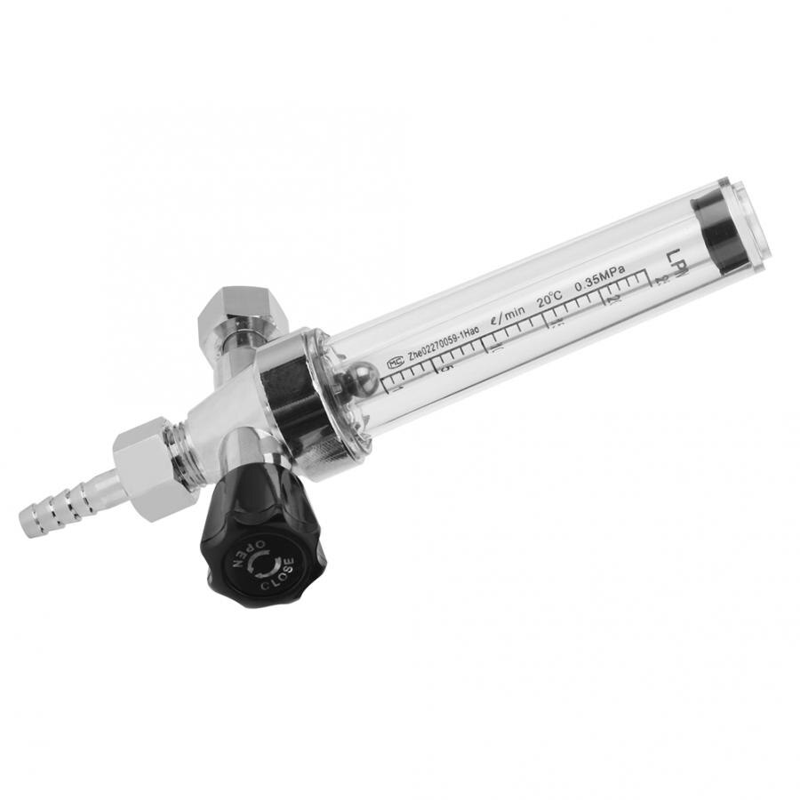 Flow Meter WL-13 Zinc Alloy Tube Type Straight Water Liquid Flow Meter Gauge Flowmeter 0-25m^3/h Flowmeter
