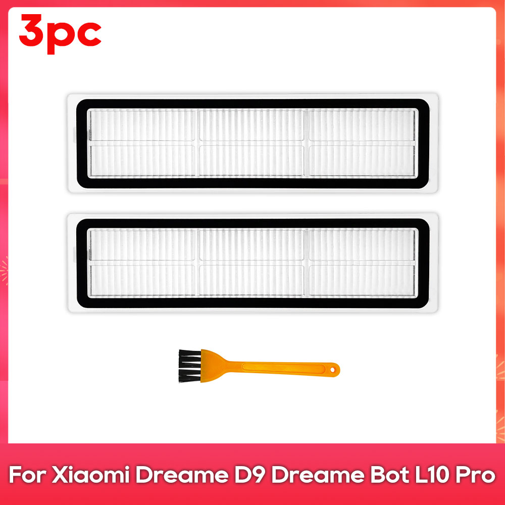 Compatible For ( Dreame D9, L10 Pro, Trouver Robot LDS Vacuum Finder ) Spare Parts Accessories Main Side Brush Mop Hepa Filter: MULTI